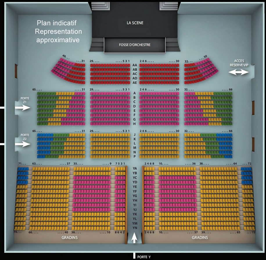 SVICC hall setup